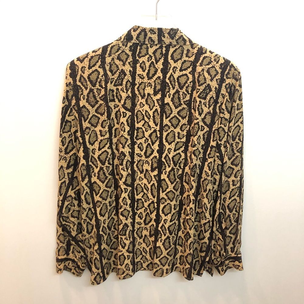 Silkland Collection Python Snakeskin and Stripe S… - image 2